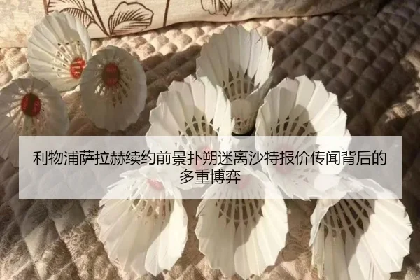 利物浦萨拉赫续约前景扑朔迷离沙特报价传闻背后的多重博弈